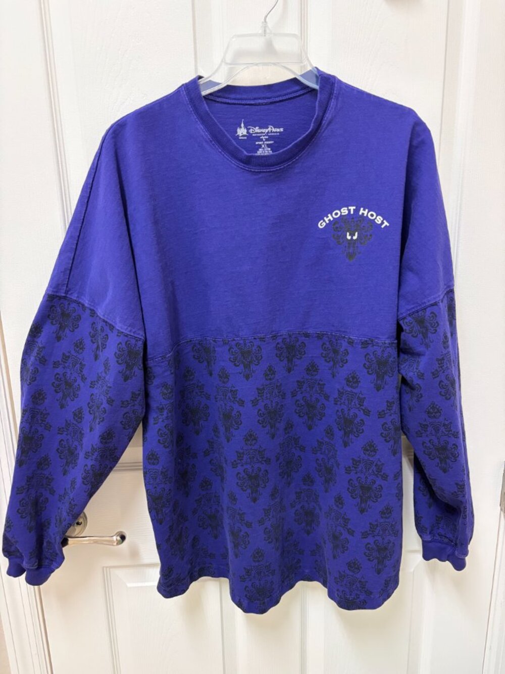 Disney Haunted Mansion Ghost Host Spirit Jersey Adult  Size XL